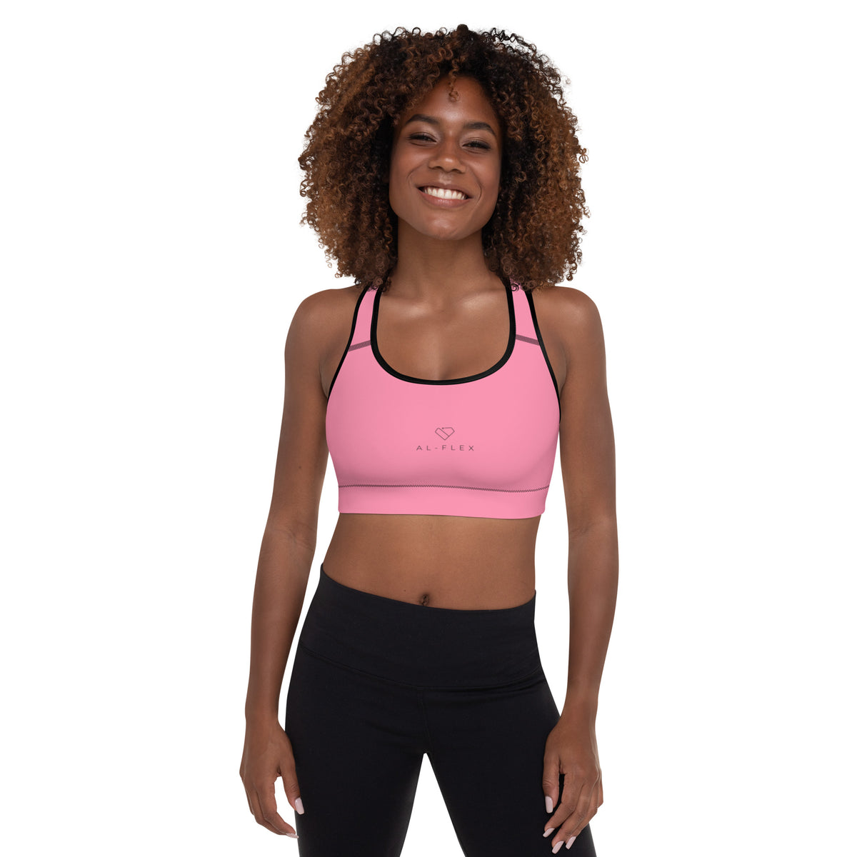 AL-Flex Pink Padded Sports Bra – AL-Flex Clothing