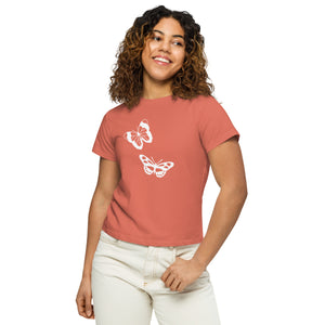 Women’s Butterfly high-waisted t-shirt
