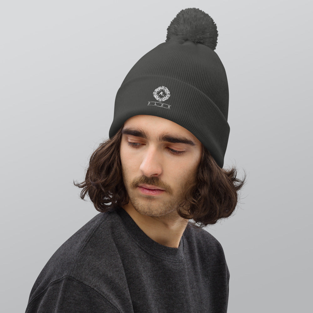 AL-Flex Pom pom beanie